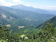 立山カルデラ展望台